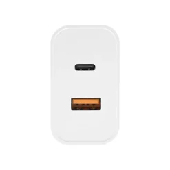 T'nB - Chargeur secteur ultra compact - 2 connecteurs de sortie (USB-A, USB-C)