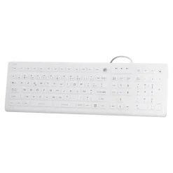 T'nB - Clavier filaire medical - rétroéclairé - AZERTY - blanc