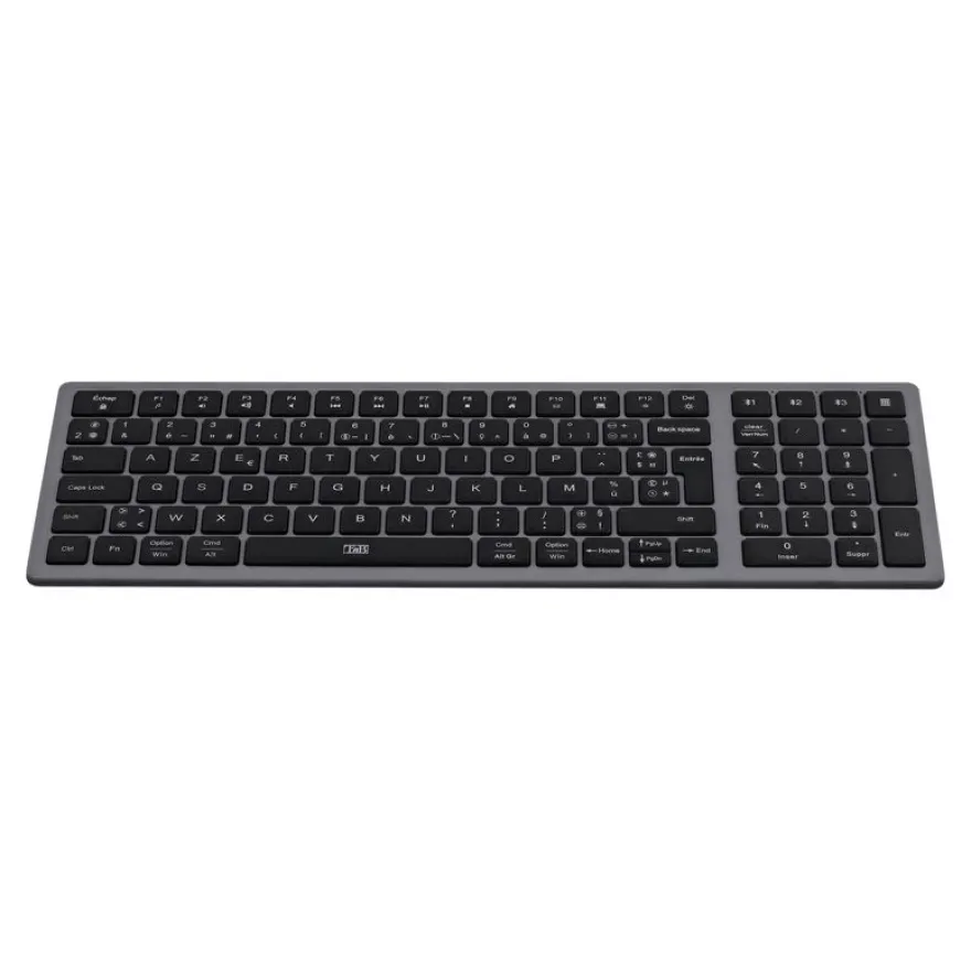T'nB - Clavier sans fil - rechargeable - ultra fin - gris