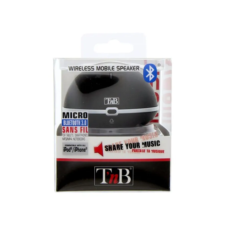 T'nB - Enceinte - Bluetooth - filaire - noir