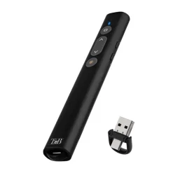 TNB - Pointeur laser de présentation - rechargeable USB-A & USB-C - noir