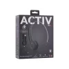 T'nB ACTIV 100M - casque filaire avec micro - mono oreillette - noir