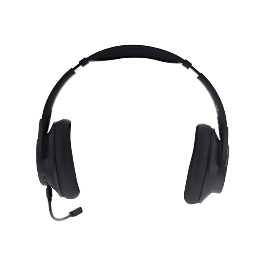 T'nB ACTIVANC - Micro-casque - sur-oreille - Bluetooth - sans fil - Suppresseur de bruit actif - noir