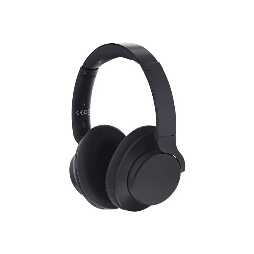T'nB ACTIVANC - Micro-casque - sur-oreille - Bluetooth - sans fil - Suppresseur de bruit actif - noir