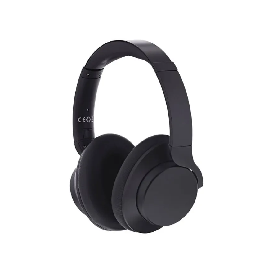 T'nB ACTIVANC - Micro-casque - sur-oreille - Bluetooth - sans fil - Suppresseur de bruit actif - noir
