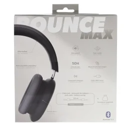 T'nB Bounce Max - Casque Bluetooth sans fil - noir
