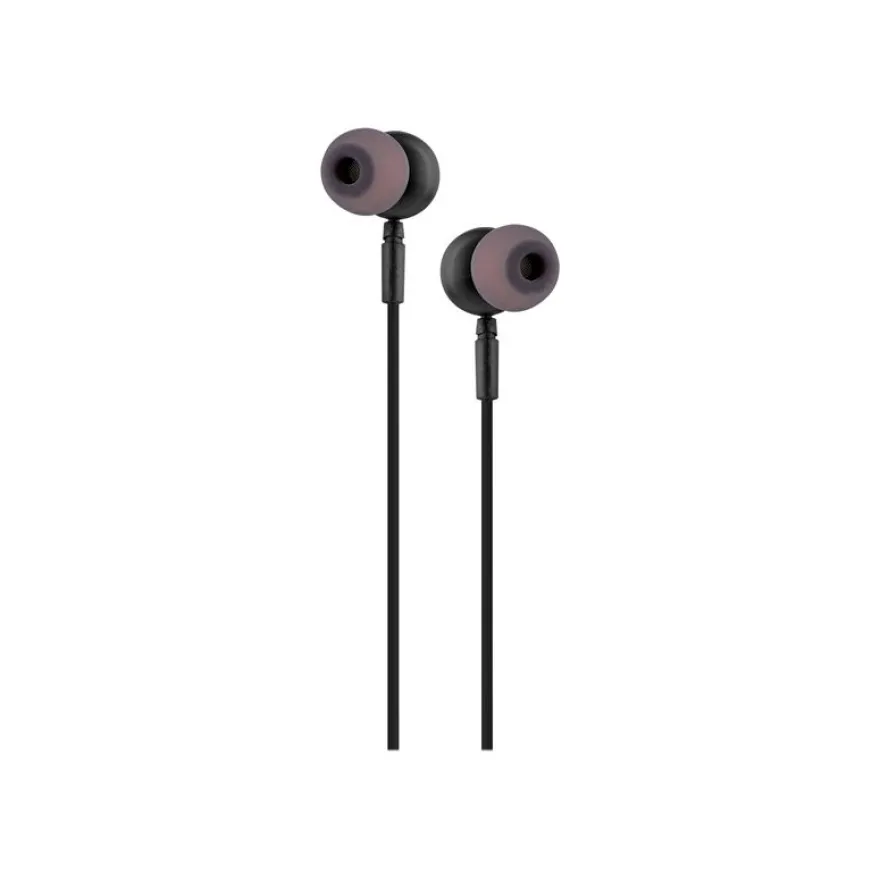 T'nB C-BUDS - Kit main libre - Ecouteurs filaire avec micro - intra-auriculaire - noir