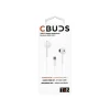 T'nB C-BUDS - Kit main libre - Ecouteurs filaire avec micro - intra-auriculaire - blanc