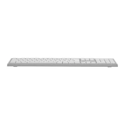 T'nB Classy - Clavier sans fil rechargeable - 2.4 GHz, Bluetooth - gris et blanc