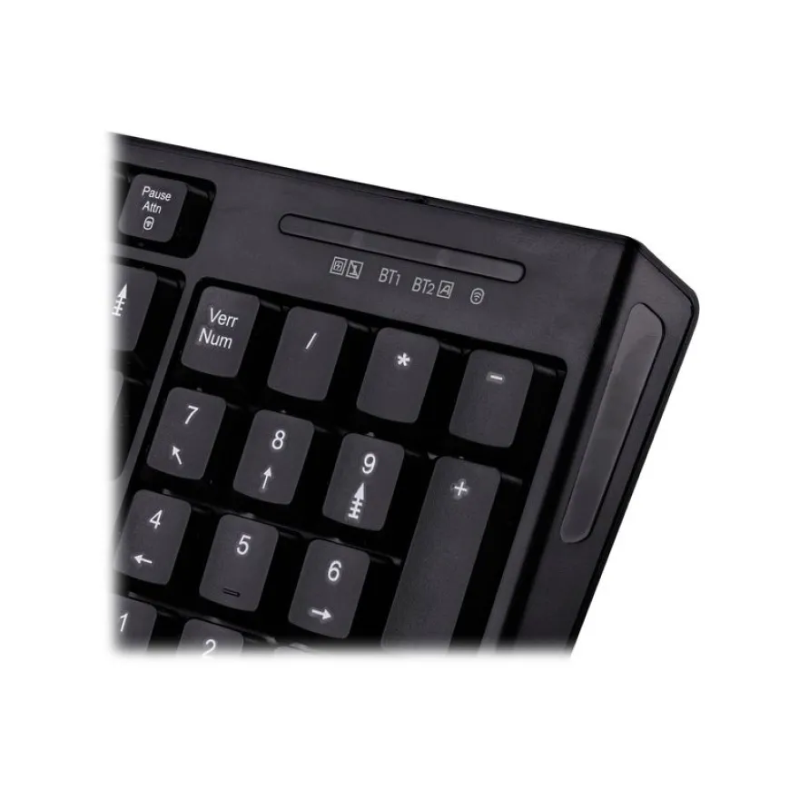 T'nB Classy - Clavier sans fil rechargeable - 2.4 GHz, Bluetooth - noir