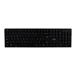 T'nB Classy - Clavier sans fil rechargeable - 2.4 GHz, Bluetooth - noir
