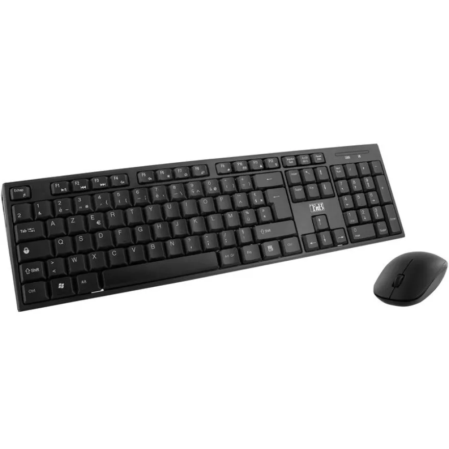 T'nB CLASSY - Pack clavier + souris sans fil - noir
