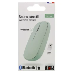 TNB Dual Connect - Souris sans fil - verte
