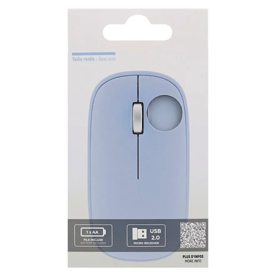 TNB Dual Connect - Souris sans fil - Bleue
