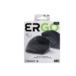 T'nB Ergo - Souris filaire verticale - ergonomique - noir