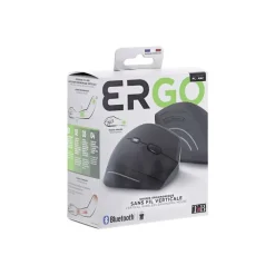 T'nB Ergo - Souris filaire verticale - ergonomique - noir