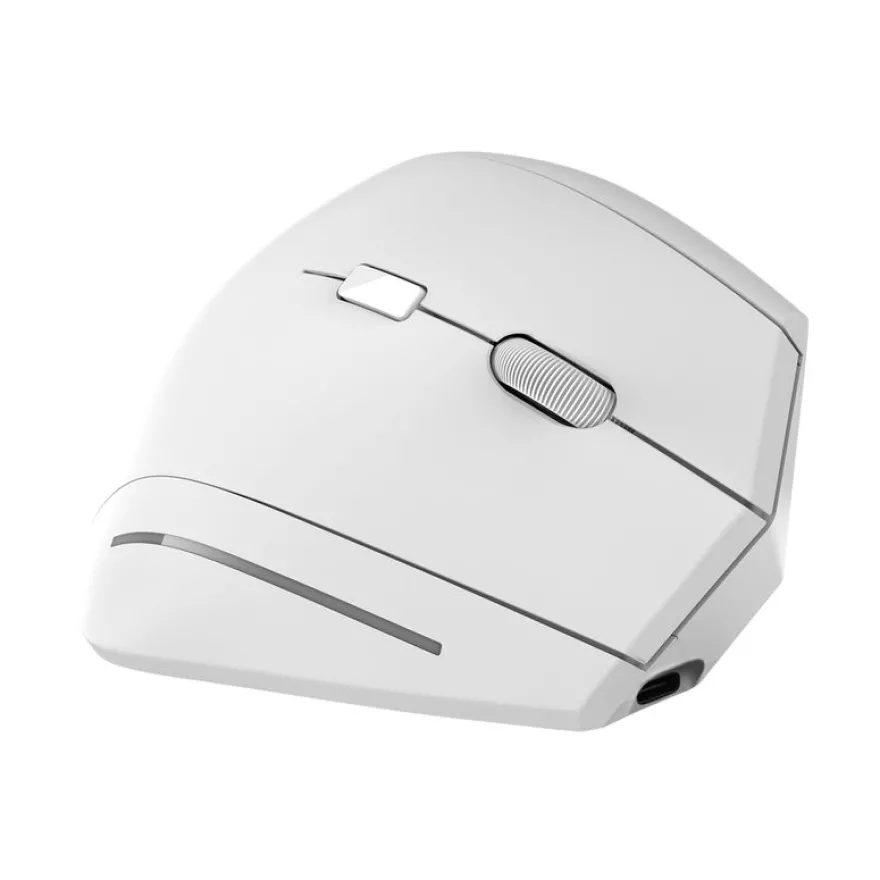 T'nB Ergo - Souris sans fil ergonomique - 6 boutons - blanc