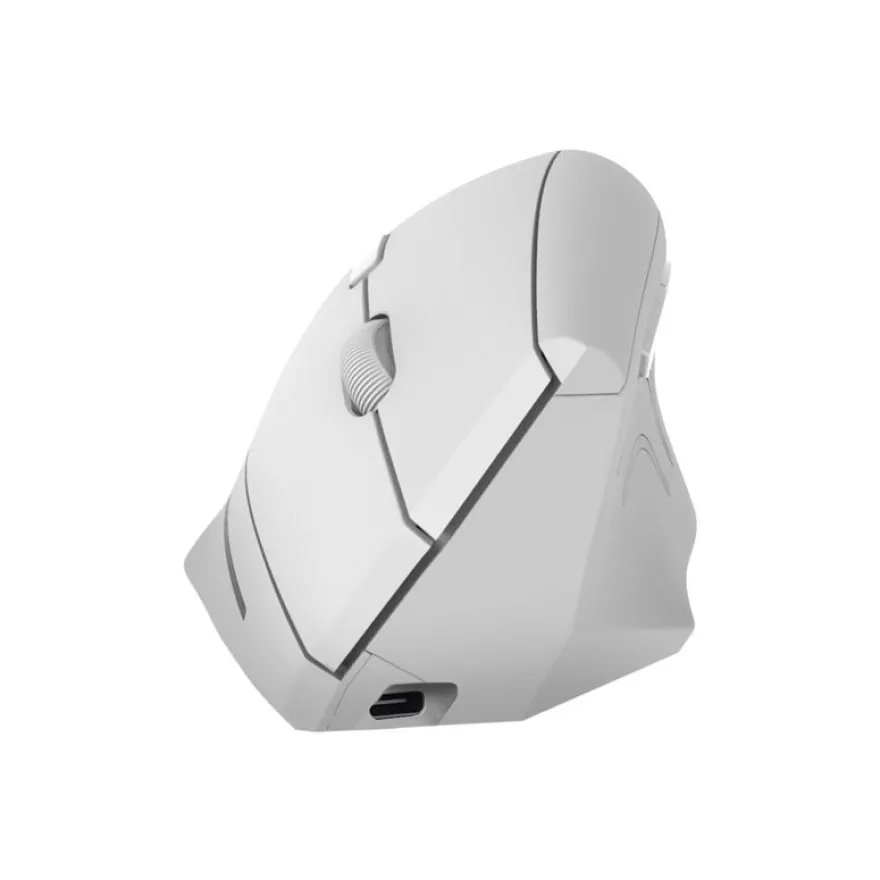 T'nB Ergo - Souris sans fil ergonomique - 6 boutons - blanc