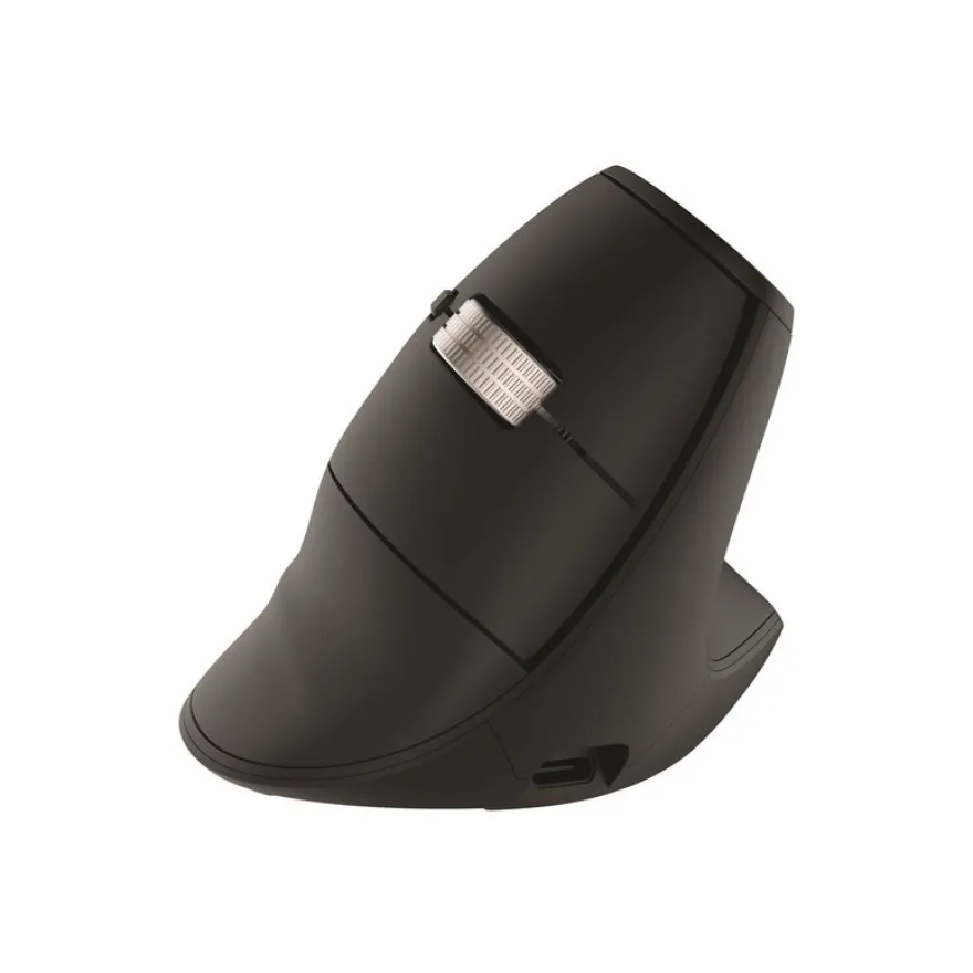 T'nB Ergo INFINITE - Souris verticale sans fil rechargeable - ergonomique - 7 boutons - noir
