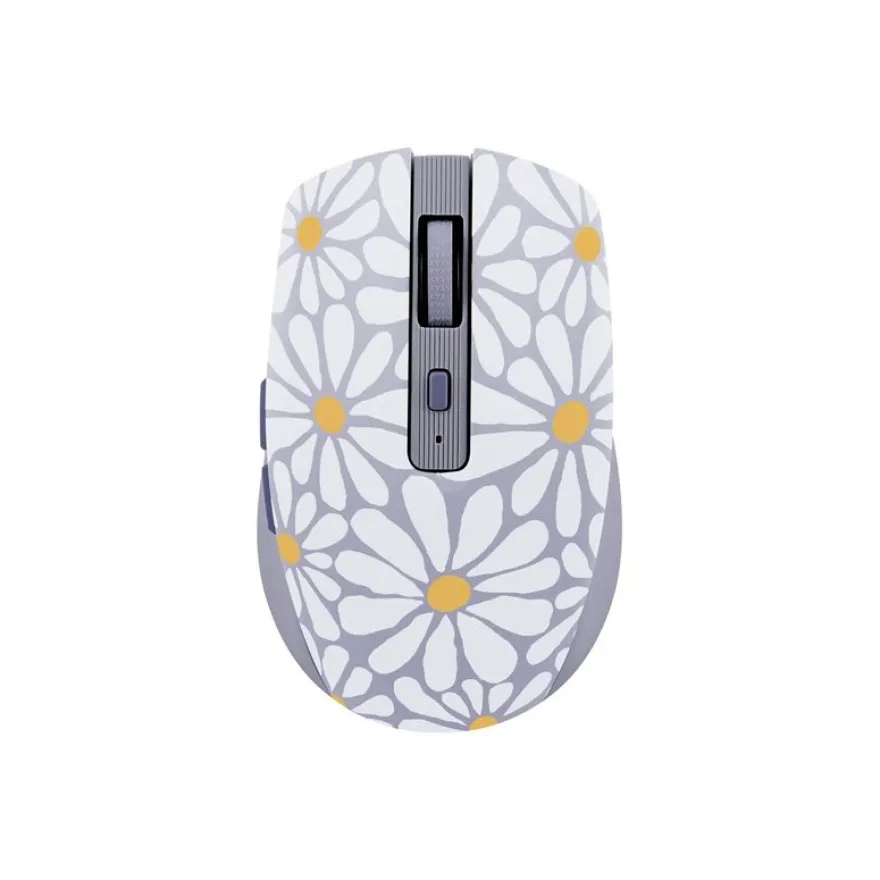 T'nB EXCLUSIV' Flower - Souris sans fil - rechargeable - 6 boutons - lavande