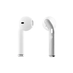 T'nB FEAT - Kit main libre - écouteurs sans fil bluetooth avec boitier de charge - blanc