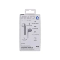 T'nB FRENCH TOUCH FEAT 2 - Kit main libre - écouteur sans fil bluetooth - blanc