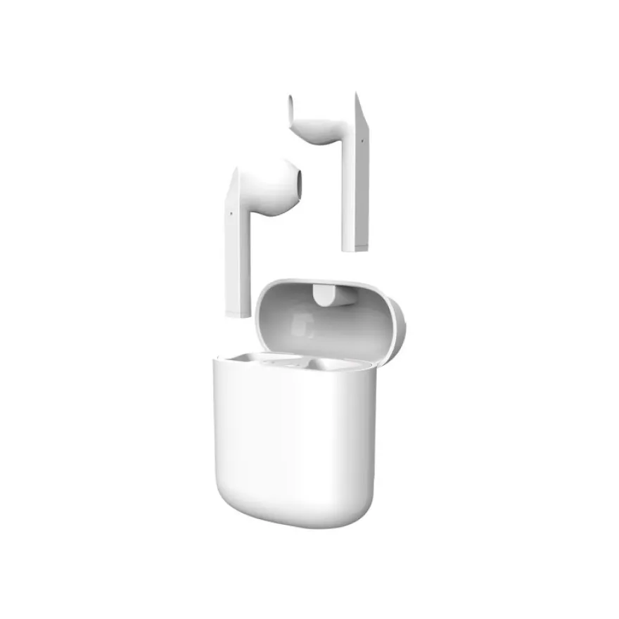 T'nB FRENCH TOUCH FEAT 2 - Kit main libre - écouteur sans fil bluetooth - blanc