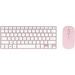 T'nB iClick - ensemble clavier sans fil et souris sans fil - rose
