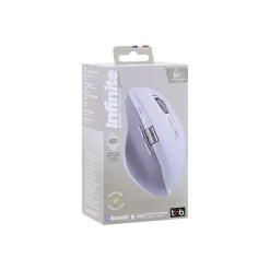 T'nB INFINITEPRO - Souris sans fil, filaire - rechargeable - 7 boutons - blanc