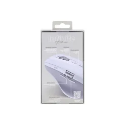 T'nB INFINITEPRO - Souris sans fil, filaire - rechargeable - 7 boutons - blanc