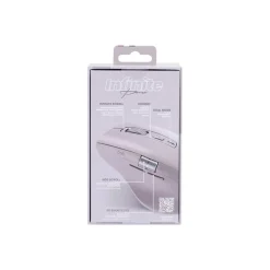 T'nB INFINITEPRO - Souris sans fil, filaire - rechargeable - 7 boutons - rose