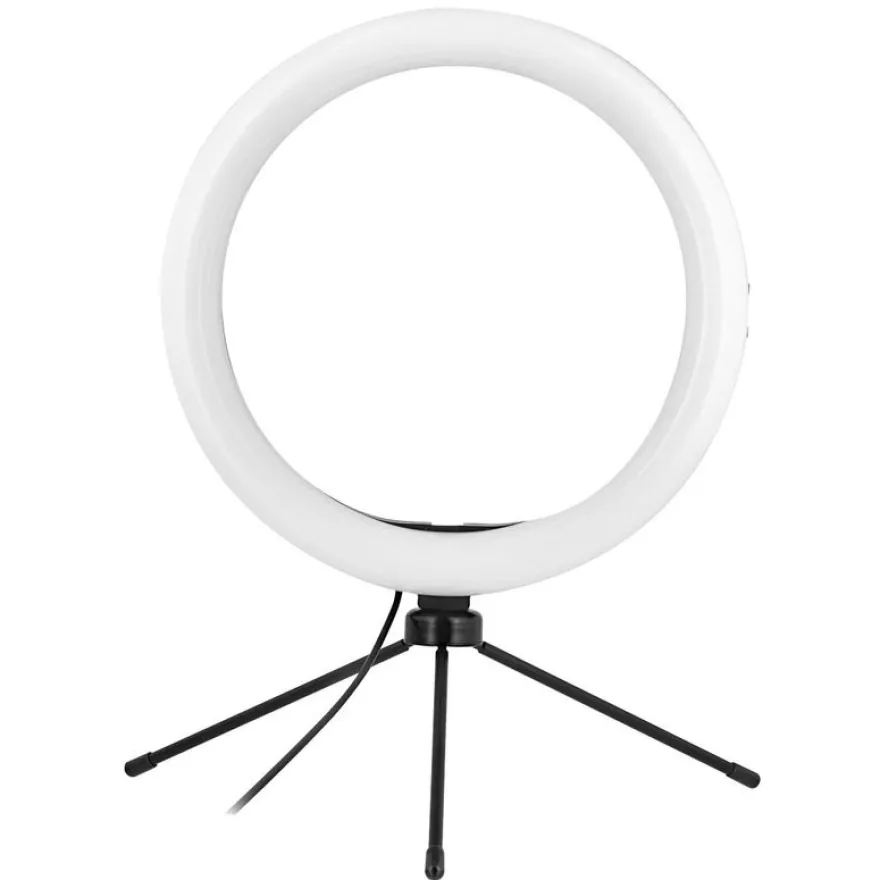 T'nB Influence - Eclairage Anneau LED 10" avec mini trépied pour Smartphone
