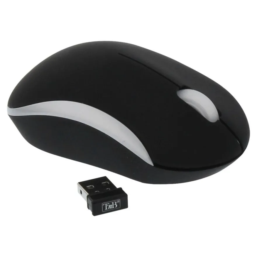 T'nB Rubby - souris sans fil - silencieuse - noir