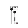 T'nB SWEET - Kit main libre - Ecouteurs filaire avec micro - intra-auriculaire - noir