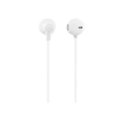 T'nB SWEET - Kit main libre - Ecouteurs filaire avec micro - intra-auriculaire - blanc