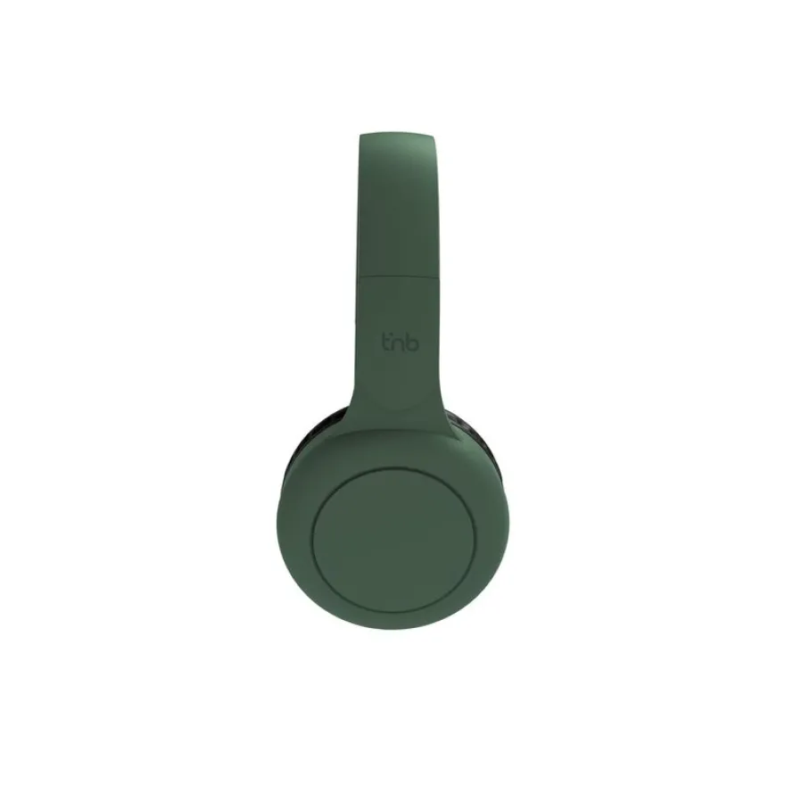 T'nB TONALITY - Écouteurs avec micro - sur-oreille - Bluetooth - sans fil, filaire - jack 3,5mm - vert sauge, cassis