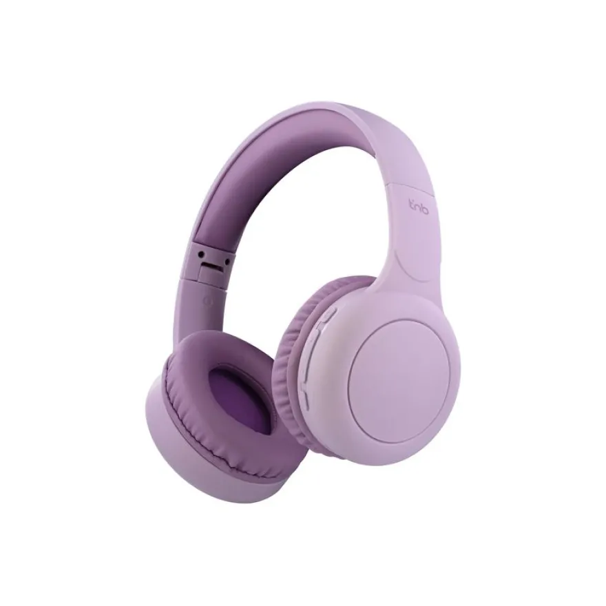 T'nB TONALITY CBTONESUPPK - Casque avec micro sans fil, filaire - jack 3,5mm - isolation acoustique - lilas