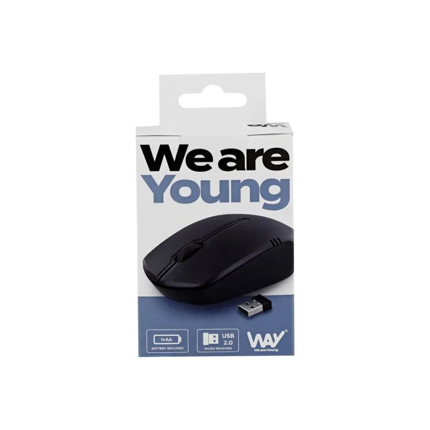 T'nB WAY - Souris ultra compact sans fil - noir