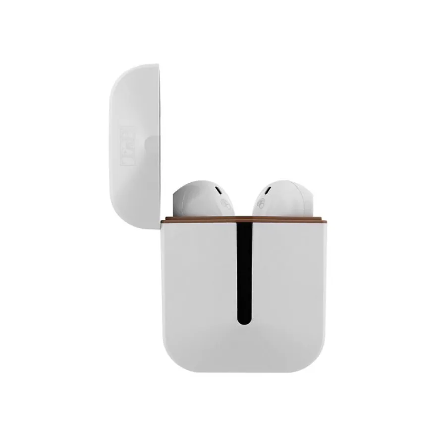 T'nB ZIP - Kit main libre - écouteur sans fil bluetooth - blanc