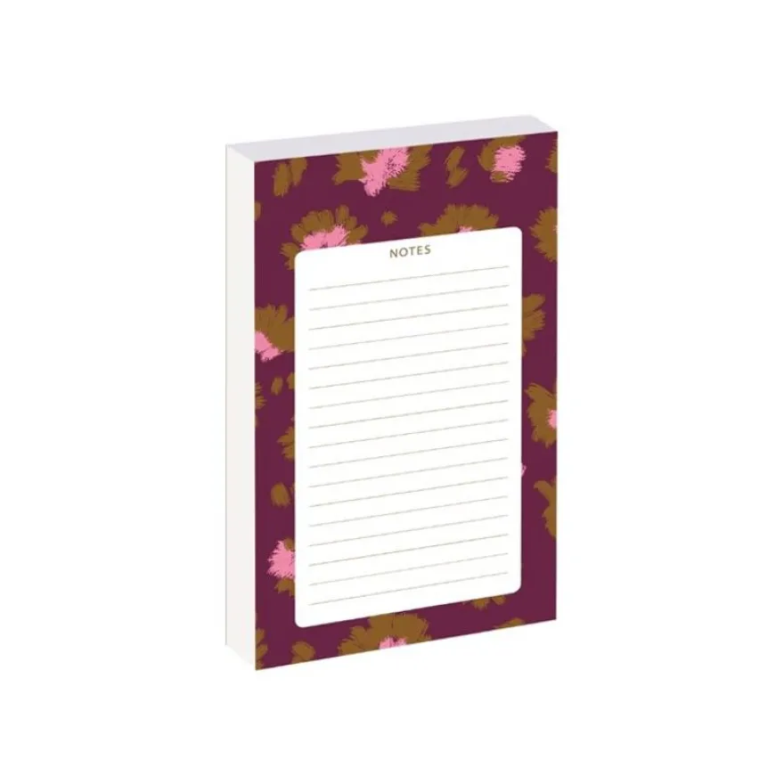 To Do List BLUE ART "Sauvage rose" - CLEMZILLU - TROPIQUE FANTASTIQUE 18*10cm