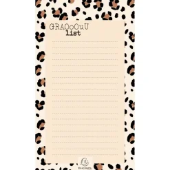To do list Roar 10 x 18 cm - Visuel clair - Exacompta