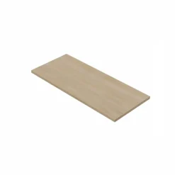 Top en bois chêne naturel pour armoire de largeur 120 cm