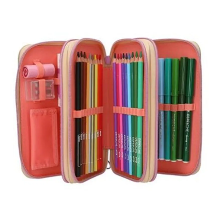 TOPModel - Trousse 3 compartiements - Girl Power
