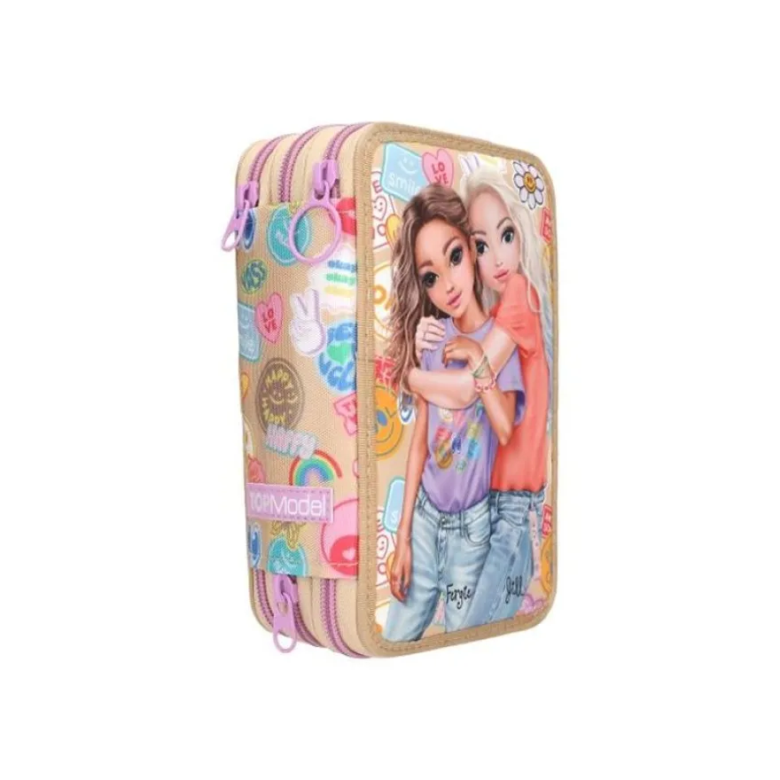 TOPModel - Trousse 3 compartiements - Girl Power