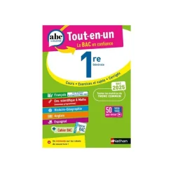 Toutes les matières du tronc commun Première 2024-2025 - ABC Tout-en-un
