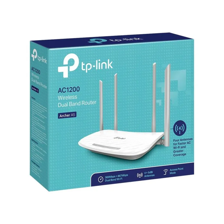 TP-Link Archer A5 - Routeur / Point d'accès - WiFi 5 bi-bande AC1200 Mbps
