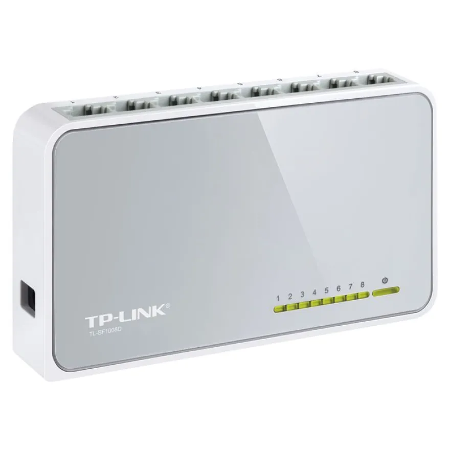 TP-Link TL-SF1008D - Switch de bureau 8 ports 10/100 Mbps