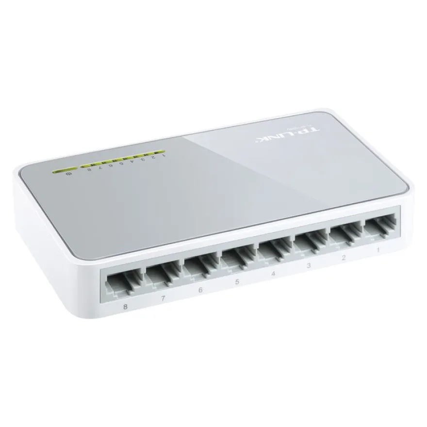 TP-Link TL-SF1008D - Switch de bureau 8 ports 10/100 Mbps