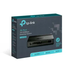 TP-Link TL-SG1016D 16 - Switch (rackable/de bureau) 16 ports Gigabit