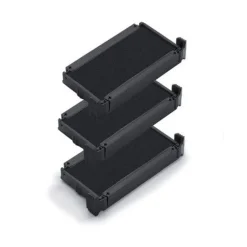 Trodat - 3 Encriers 6/4910 recharges pour tampon Printy 4810/4910 - noir